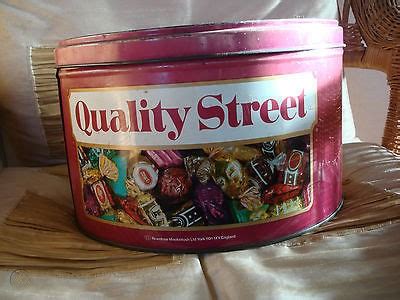 are old quality street tins worth anything